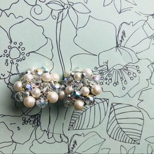 Vendome Vintage Couture Costume Earrings